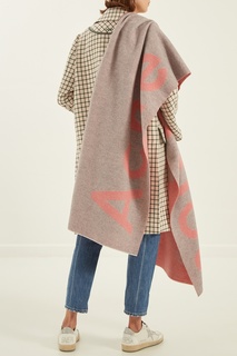 Двухцветный шарф с логотипом Acne Studios