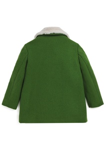 Пальто зеленое FAVORI Bonpoint