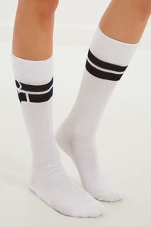 Белые хлопковые носки Vibe Isabel Marant