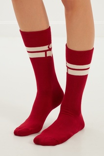 Красные хлопковые носки Vibe Isabel Marant