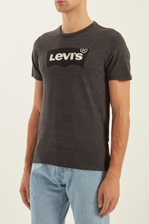 Серая футболка из хлопка Levis®