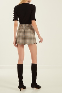 Черный джемпер с отделкой RED Valentino
