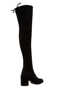 Замшевые ботфорты Tieland Stuart Weitzman