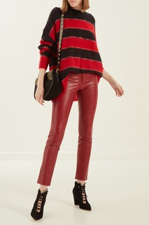 Красные брюки Zeffery с эластичным поясом Isabel Marant Etoile