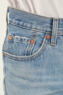 Голубые джинсы с прорезями Levis®