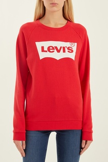 Красный свитшот с логотипом Levis®