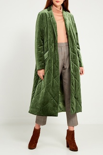 Зеленое стеганое пальто Akhmadullina Dreams
