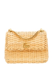 Соломенная сумка Wicker Gucci