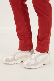 Белые кроссовки YUNG-1 Adidas