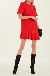 Красное мини-платье RED Valentino