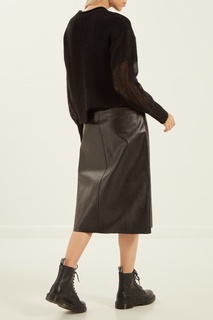 Черный вязаный джемпер Alexanderwang.T