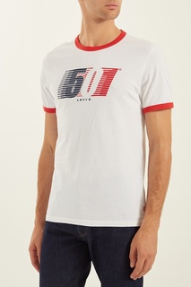 Белая футболка с принтом Levis®