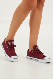Бордовые кеды Converse