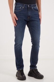 Синие джинсовые брюки Calvin Klein