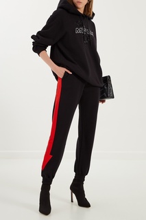 Хлопковые брюки с отделкой Msgm
