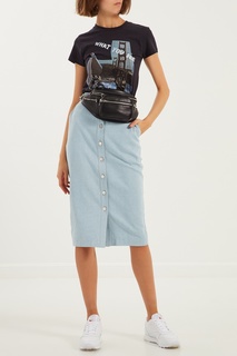 Черная футболка с принтом Levi’s® Line 8 Levis®