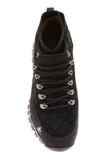 Черные ботинки на шнуровке Premiata