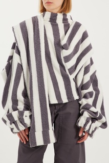 Хлопковый свитер в полоску Reconstruct Collective