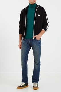 Черная олимпийка с логотипом Danily Isabel Marant Man