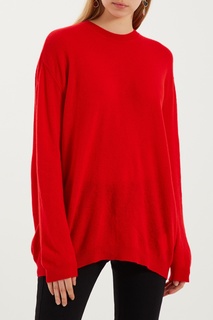 Красный джемпер с открытой спиной Valentino