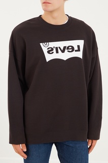 Черный свитшот с логотипом Levis®