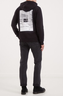 Черное худи Calvin Klein