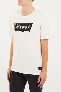 Белая футболка с принтом Levi’s® Line 8 Levis®