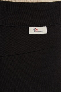 Черные брюки со штрипками Moncler