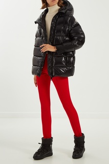Красные брюки со штрипками Moncler
