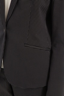 Серый жакет с принтом Hugo Boss