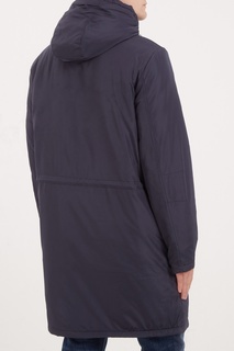 Синяя тканевая куртка Calvin Klein