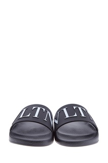 Шлепанцы Garavani с надписью VLTN Valentino