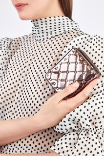 Кошелек Garavani Rockstud Spike металлик Valentino