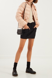 Черная сумка с плетеной отделкой Crossbodies Michael Michael Kors