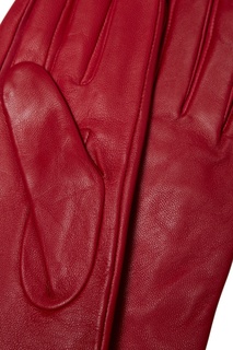 Красные кожаные перчатки Essentiel Antwerp