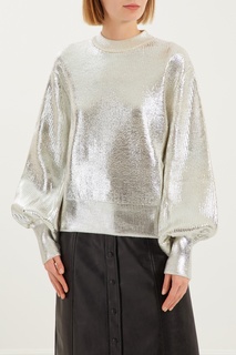 Джемпер цвета металлик Msgm