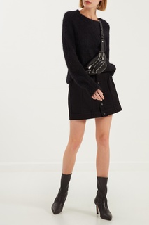 Черная мини-юбка Alexanderwang.T