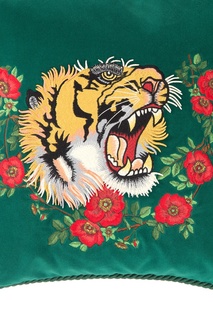 Диванная подушка с головой тигра Gucci