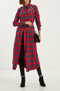 Клетчатое платье макси Essentiel Antwerp