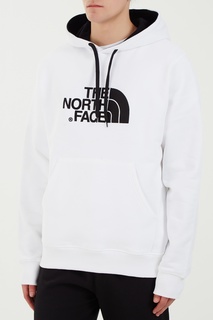 Белое худи с логотипом The North Face