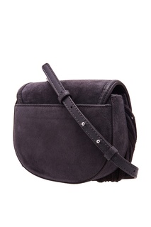 Cерая замшевая сумка Cary Michael Michael Kors