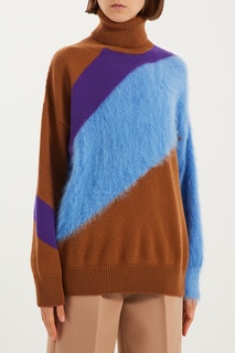 Трехцветный свитер No.21