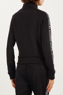 Черная олимпийка с контрастной отделкой Alexanderwang.T