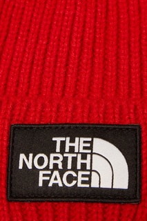 Красная шапка с логотипом The North Face