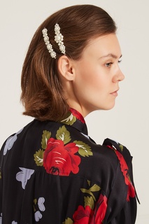 Заколка с искусственным жемчугом Simone Rocha