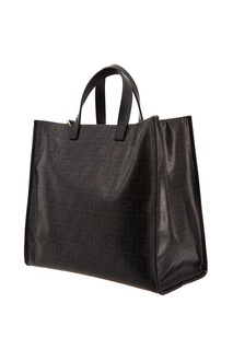 Черная сумка с логотипом Fendi