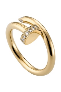 Кольцо Juste un clou из желтого золота с бриллиантами Cartier