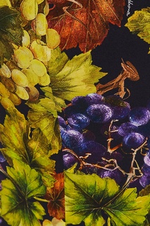 Юбка с виноградным принтом Dolce & Gabbana