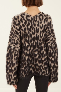 Пуловер с леопардовым принтом Stella Mc Cartney