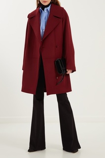 Бордовое пальто Stella Mc Cartney